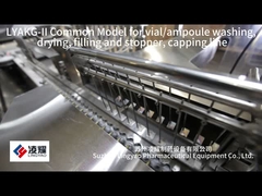 Máquina de fecho de frasco PLC para enchimento de cosméticos biotecnológicos