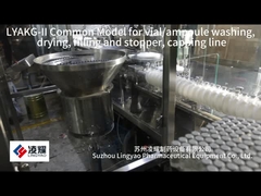 Máquina de enchimento e tampa de frasco 5- 50 ml Liquid Pharma Enchimento e tampa padrão GMP