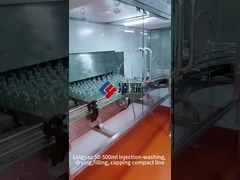Máquinas de enchimento de frascos de 5 a 500 ml, máquinas de lavagem, secagem, enchimento e vedação