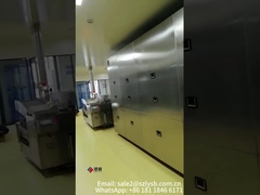 Máquina de enchimento de frascos farmacêuticos linha compacta para lavagem de frascos secar e tapar