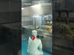 Máquina Automática de Enchimento e Tapagem 100-200 BPM Produtiva Cumprindo Padrões GMP