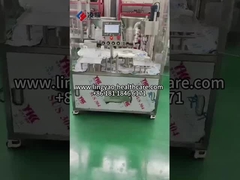 Máquina de enchimento de líquido veterinário de 10 a 50 ml de automação certificada pela GMP