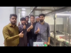 Máquina de enchimento e vedação de ampolas certificada pela GMP em ação