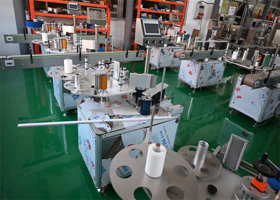 Comprar Máquina de rotulagem de frascos de pílulas, máquina de rotulagem de frascos com impressão de código de data, ecrã táctil, PLC fabricação em linha