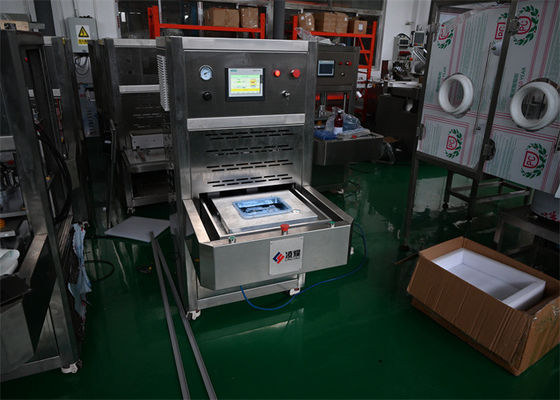 Comprar 500W PLC controlado Semi Auto Etiquetado Sealer de calor médico com temperatura de vedação ajustável fabricação em linha