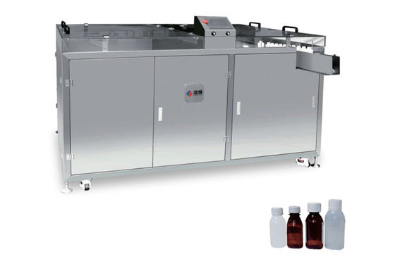 Comprar Máquina automática de decodificação de garrafas para linhas farmacêuticas e cosméticasSistema de gerenciamento de garrafas de alta velocidade 50-150 BPM com certificação GMP e CE fabricação em linha