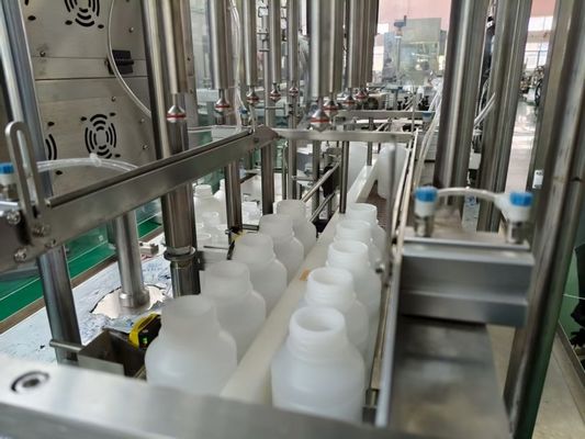 Comprar Máquina Automática de Enchimento de Líquidos Cosméticos (10ml - 500ml) com Bombas Peristálticas Padrão GMP fabricação em linha