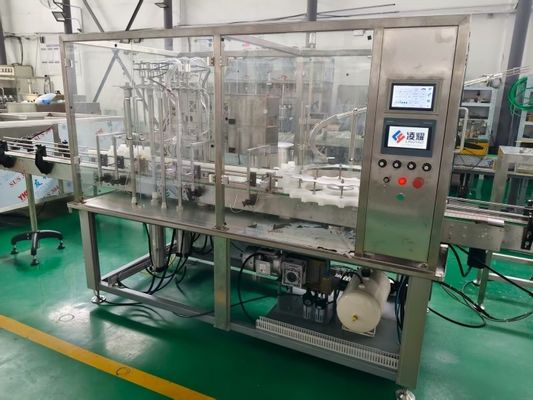 Comprar Máquina automática de envase de agroquímicos e pesticidas (500-1500ml)Resistência à corrosão para serviços pesados e precisão sem gotejamento para líquidos concentrados de proteção de culturas fabricação em linha