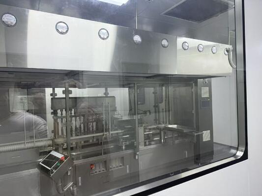 Comprar Troca de receita Linha de selagem de enchimento de esterilização de lavagem de ampola de 20 ml, monobloco compacto 20.000 unidades / h AGF-18S fabricação em linha