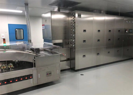 Linha de enchimento asséptico de alta eficiência: soluções automatizadas para farmacêutica, biotecnologia e cosméticos