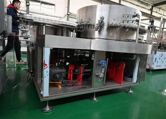 Máquina rotativa de lavagem de frascos para frascos e ampolas com sistema de lavagem ultra-sônica e controle PLC, reclamação cGMP