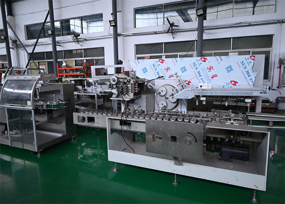 Blister Cartoning Machine Pharmaceutical Packaging Machine GMP Standard 200 bolhas por Min