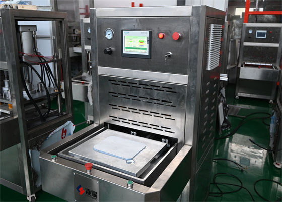 Equipamento de vedação térmica de plástico e cartão de grau médico Tyvek Sealing With Human Machine Interface Operation
