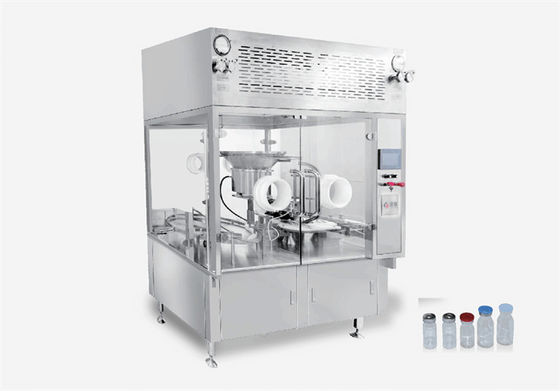 Máquina de fecho de frasco compatível com os padrões GMP Fecho inteligente para produtos biológicos e vacinas com alta precisão de torque