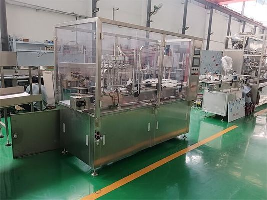 Máquina de preenchimento de pequenas doses de precisão para colírios, soros e vacinas, compatível com as BPF, capacidade 3-20 ml