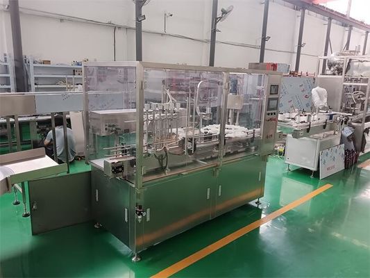 Máquina de enchimento de frascos de vacinas multivalentes de alta velocidade, automação de precisão para a Biofarmacia moderna