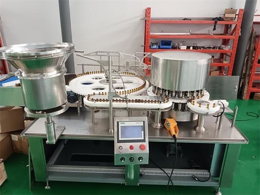 Preenchimento automático multifuncional de líquido oral para garrafas de 50-1000 ml, xarope de alta velocidade e linha de produção farmacêutica
