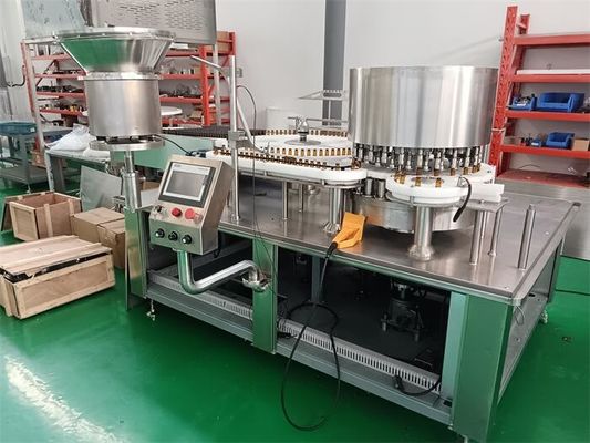 Bom preço. Máquina de enchimento de líquido farmacêutico de 30-500 ml para suplementos alimentares Alta precisão de enchimento com bomba peristáltica e servo on-line