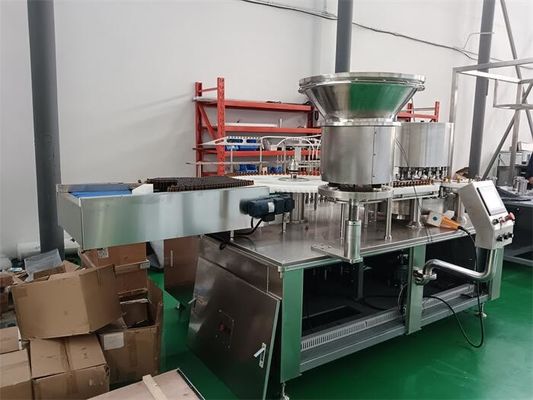 Bom preço. Linha automática de enchimento de frasco com cobertura de cobertura com solução de precisão de garantia de integridade estéril para produção de vacinas e produtos biológicos on-line