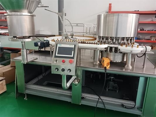 Bom preço. Máquina de enchimento de líquido asséptico multiuso para frascos de 10-500 ml, farmacêutica de precisão e soluções cosméticas on-line