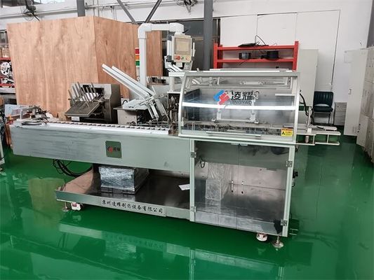 Máquina de cartonagem de alta velocidade 120BPM para embalagens de bolhas e bandejas de frascos