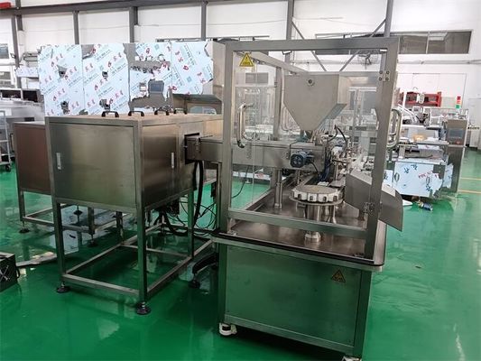 Máquina automática de enchimento e tampa de tubos de gel (2-5 g)
Dosagem de alta precisão com reciclagem de espuma para cosméticos avançados