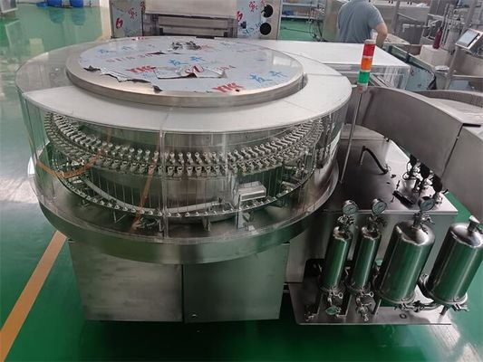 LYQCL-80 Lavadora de frascos de frascos de ampola de alta capacidade por ultra- som 2 ¢ 30 ml frascos 16000 BPH Desempenho Avançado Conformidade cGMP