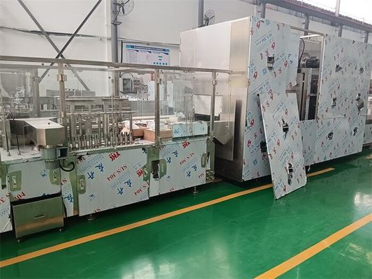 Linha de Enchimento de Ampolas Para Enchimento de Epinefrina Ampolas de Alta Velocidade Produção Farmacêutica de Enchimento com SIP