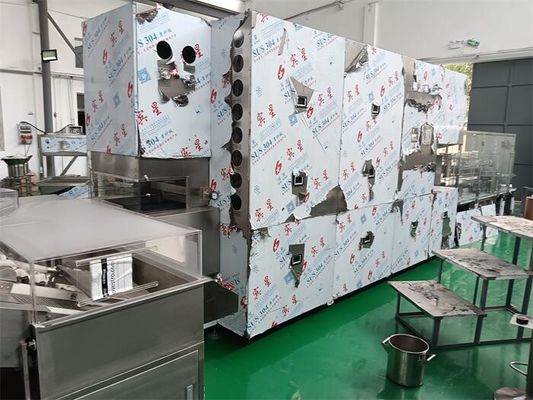 Linha de processamento asséptica integrada de ampolas com descarga dupla de nitrogênioPrevenção de oxidação em alta velocidade e esterilização contínua para formulações avançadas de ciências biológicas