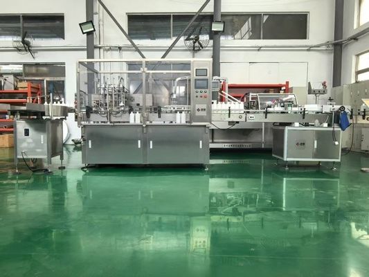 Máquina de enchimento de pó farmacêutico para frascos de 10 ml, dosagem de precisão compatível com GMP com detecção de contaminação por infravermelho