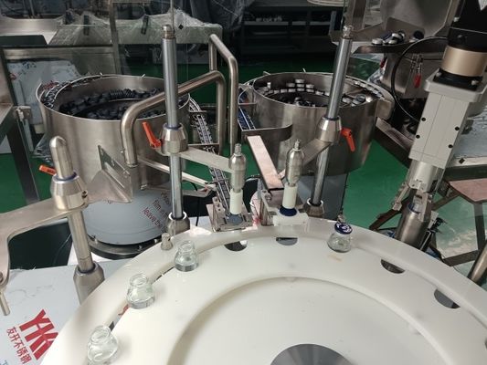 Máquina de enchimento de frascos farmacêuticos para garrafas de vidro e plástico de 100-500 ml