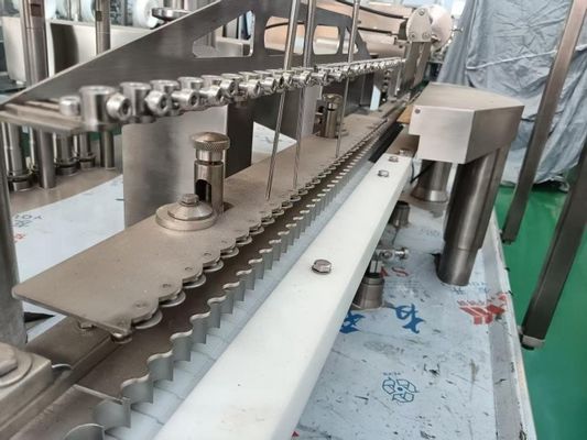 Máquina de enchimento e vedação de ampolas para ampolas de vidro de 1 a 10 ml com capacidade de depuração de nitrogénio